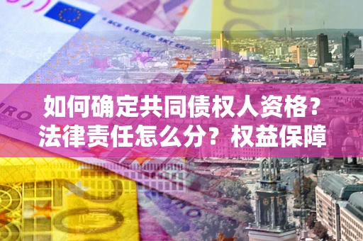 北京如何确定共同债权人资格？法律责任怎么分？权益保障技巧揭秘！