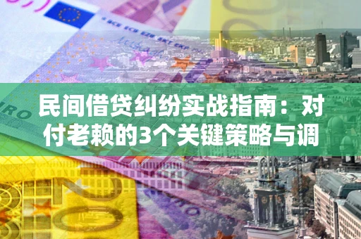 北京民间借贷纠纷实战指南：对付老赖的3个关键策略与调解盲区解析