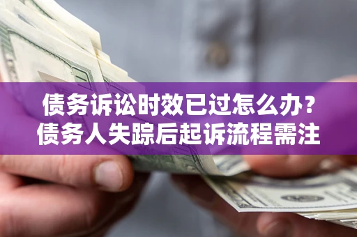 北京债务诉讼时效已过怎么办？债务人失踪后起诉流程需注意什么？