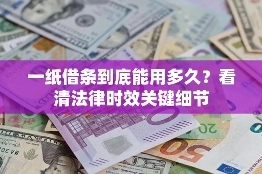 北京一纸借条到底能用多久？看清法律时效关键细节