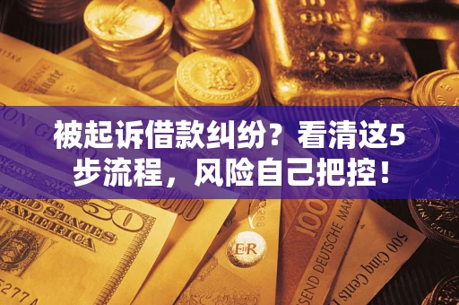 北京被起诉借款纠纷？看清这5步流程，风险自己把控！